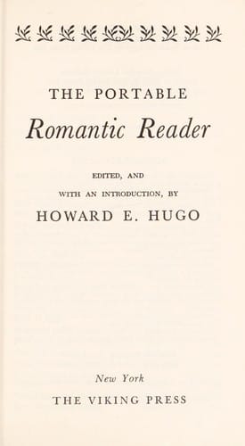 The portable romantic reader