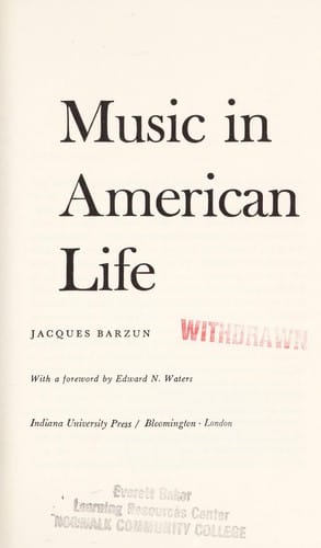 Music in American life