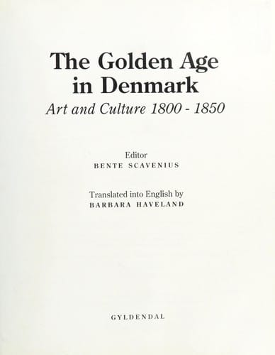 The Golden Age in Denmark