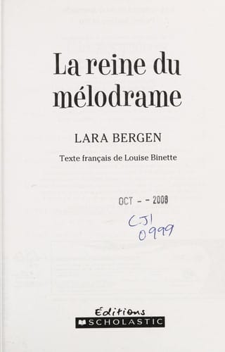 La reine du mélodrame