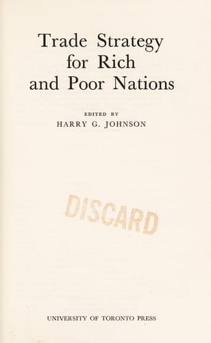 Trade strategy for rich and poor nations