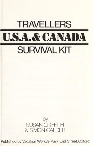 Travellers U.S.A. & Canada survival kit
