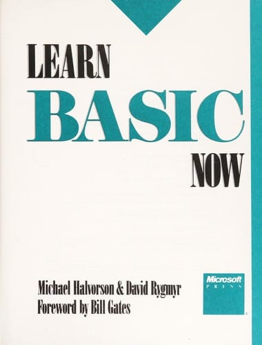 Learn BASIC now