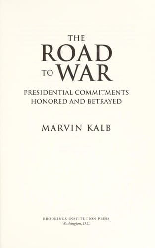 The road to war