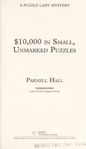 $10,000 in small, unmarked puzzles