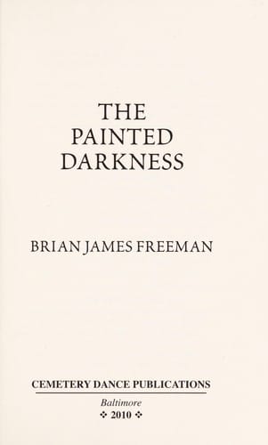 The painted darkness