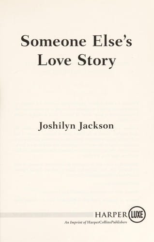 Someone else's love story