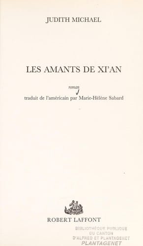 Les amants de Xi'ian