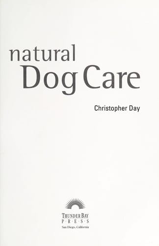 Natural dog care