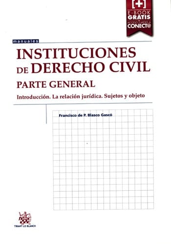 Instituciones de derecho civil, parte general