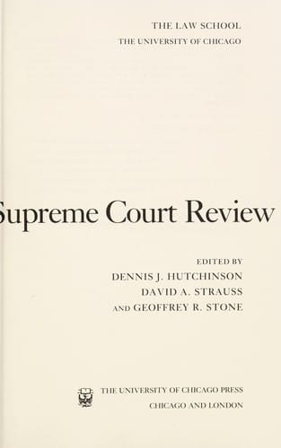 The Supreme Court review