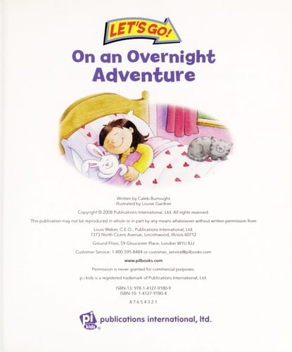 Let's go on an overnight adventure