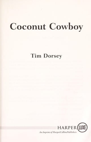 Coconut cowboy