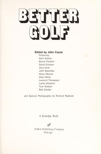 Better golf