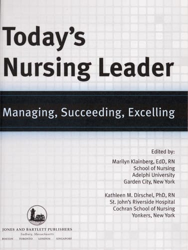 Today's nursing leader