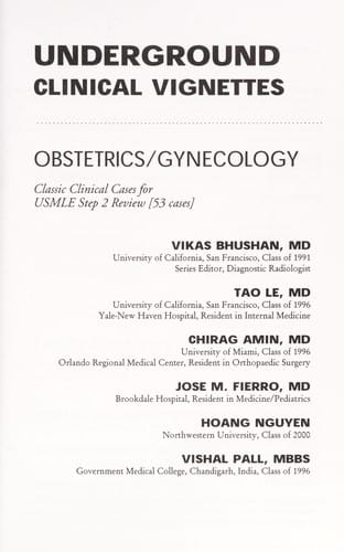 Obstetrics/gynecology