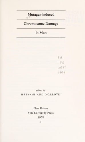 Mutagen-induced chromosome damage in man