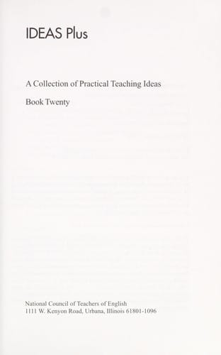 Ideas plus