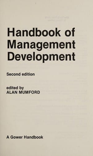Handbook of management development