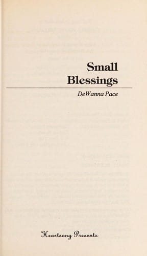 Small blessings