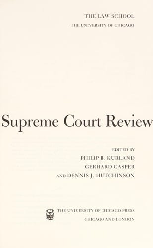 The Supreme Court review