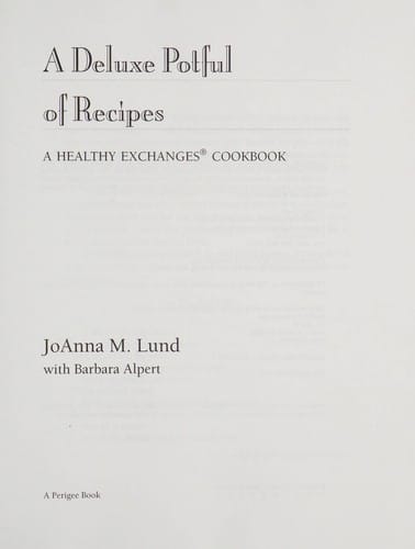 Deluxe potful of recipes