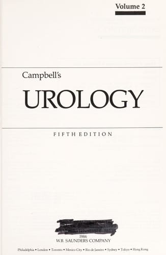Campbell's urology