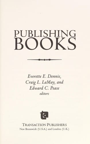Publishing books