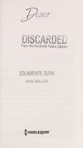 Solamente suya