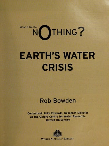 Earth's water crisis