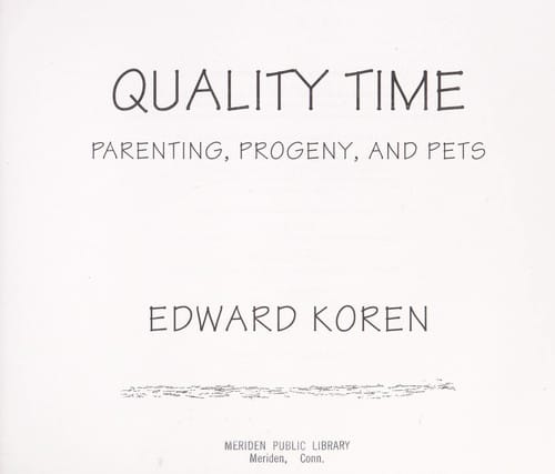 Quality time