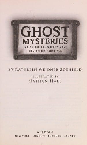 Ghost mysteries