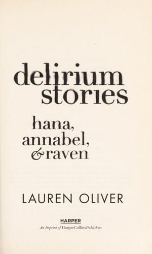 Delirium Stories
