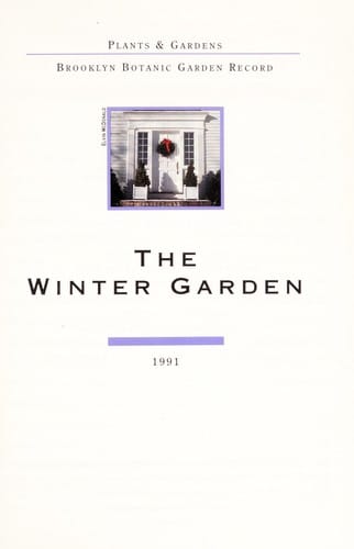 The winter garden