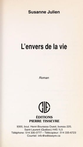 L'envers de la vie