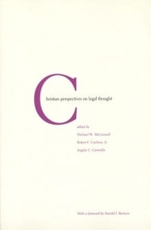 Christian perspectives on legal thought