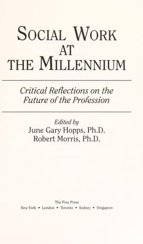 Social work at the millennium