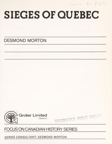 Sieges of Quebec