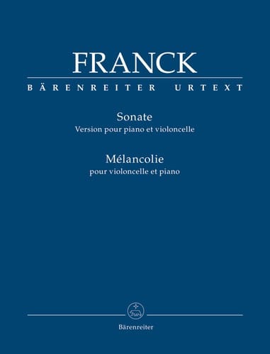 Sonate Version pour Piano et Violoncelle