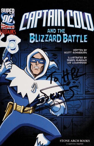 Captain Cold and the blizzard battle