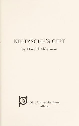 Nietzsche's gift