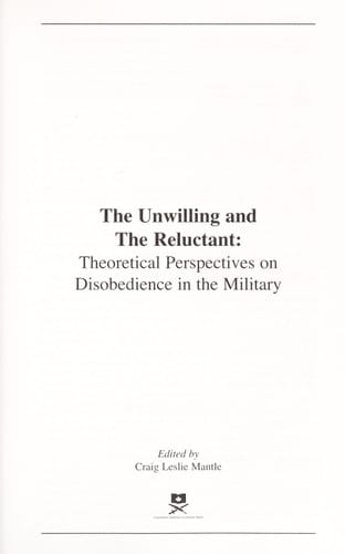 The unwilling and the reluctant