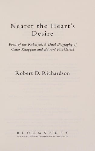 Nearer the heart's desire