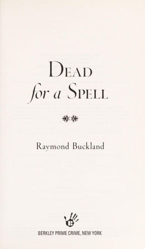 Dead for a spell