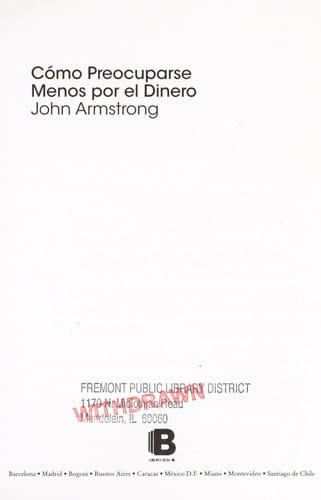 Cómo preocuparse menos por el dinero