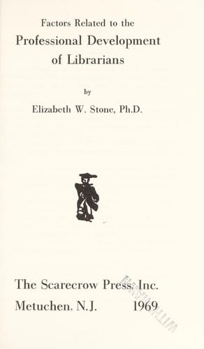 Factors related to the professional development of librarians