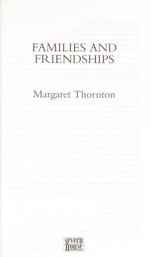 Families and friendships