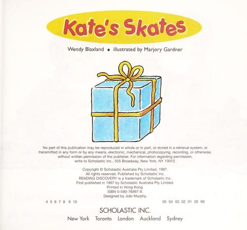 Kate's skates