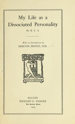 My life as a dissociated personality
