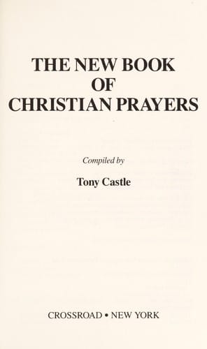 The New book of Christian prayers